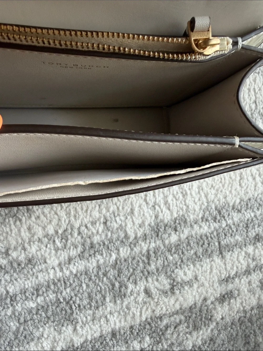 Tory Burch Croc Embossed Leather Eleanor Small Convertible Shoulder Bag